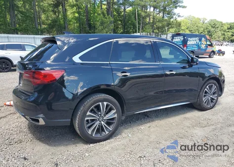 2020 Acura Mdx Technology z USA, uszkodzony, nr VIN 5J8YD3H57LL015124